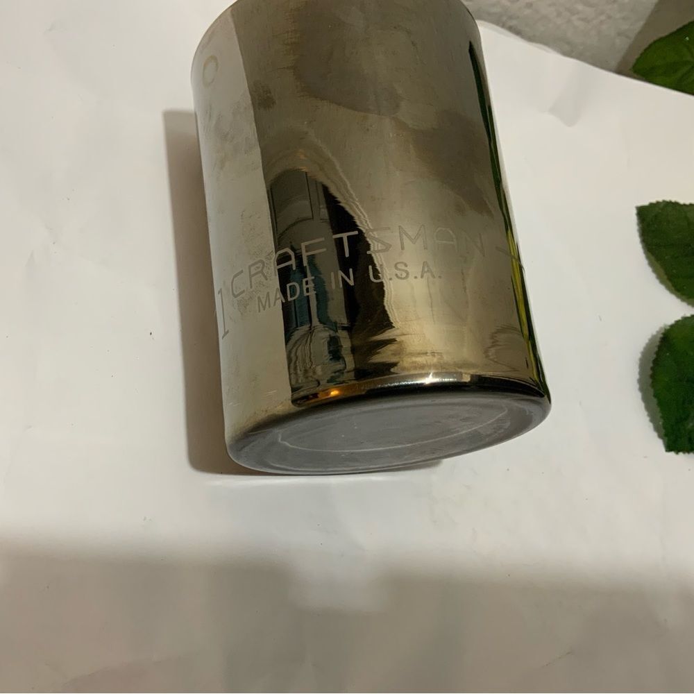 Craftsman Tools Socket Glass 12oz Beer Tumbler Drinking Glass Mirrored Glass